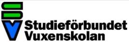 Studieförbundet Vuxenskolan - klicka för att läsa mera.